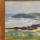 Original Swedish Oil on Panel – “Coastal Landscape” by Curt Rydell – Signed – Vintage & Framed – 33 × 40 cm (13" × 15.7")