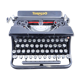 Brilliant black torpedo typewriter 1936