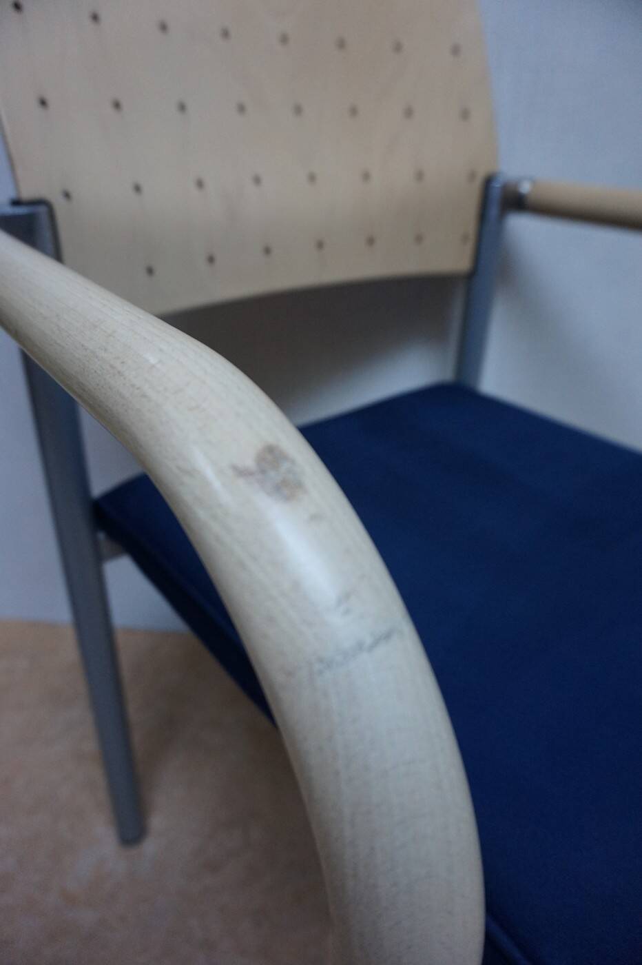 Dining conference chairs by Wiesner Hager and designed by Arge2, 1980s