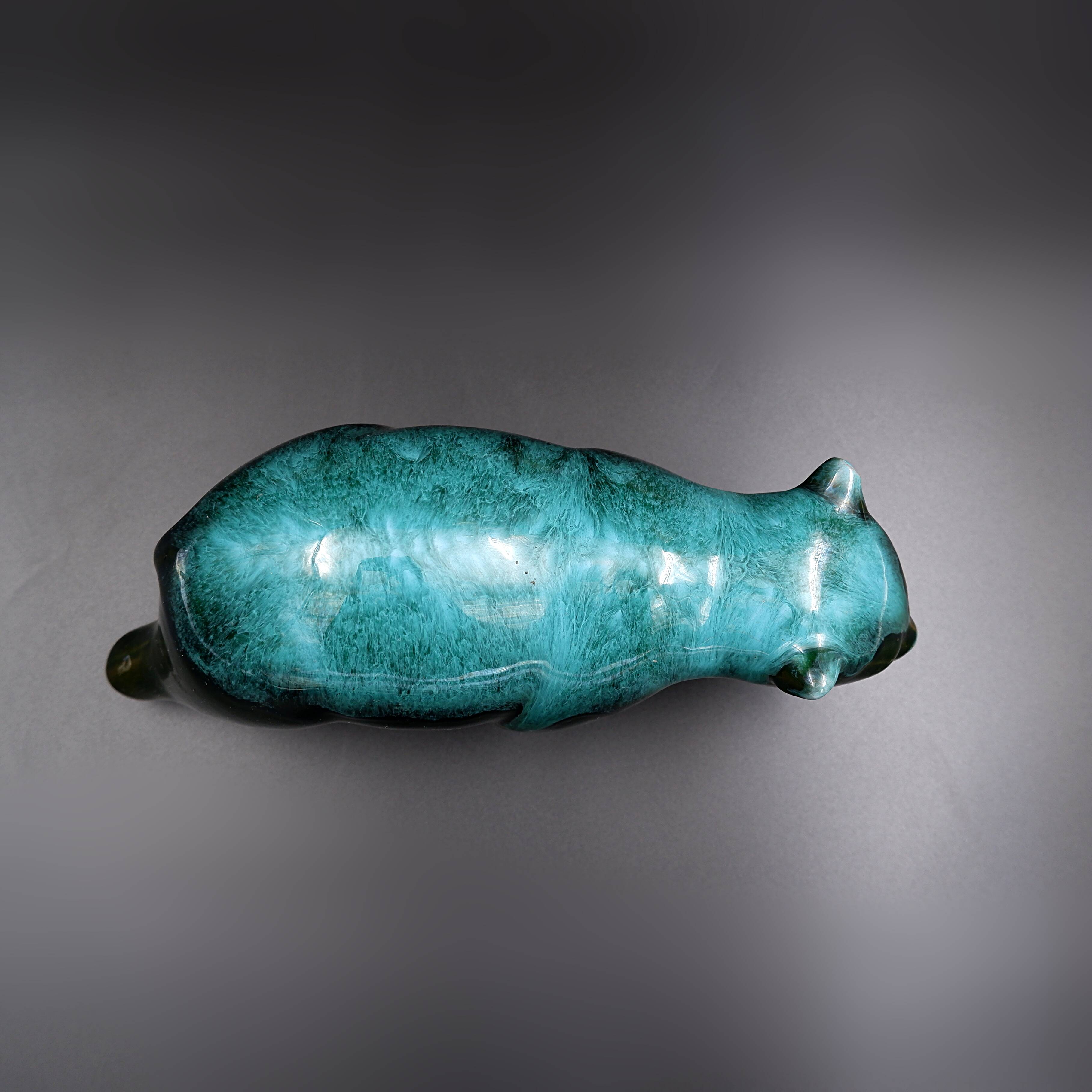 Blue mountain pottery bear - bmp canada 1960s