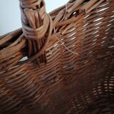 Old wicker basket