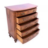 Chest of drawers, Scandinavia, mid-19th century. Antique.