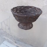 Corbeille en osier pied douche