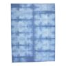 Shades of blue flatweave vintage rug 359x269cm