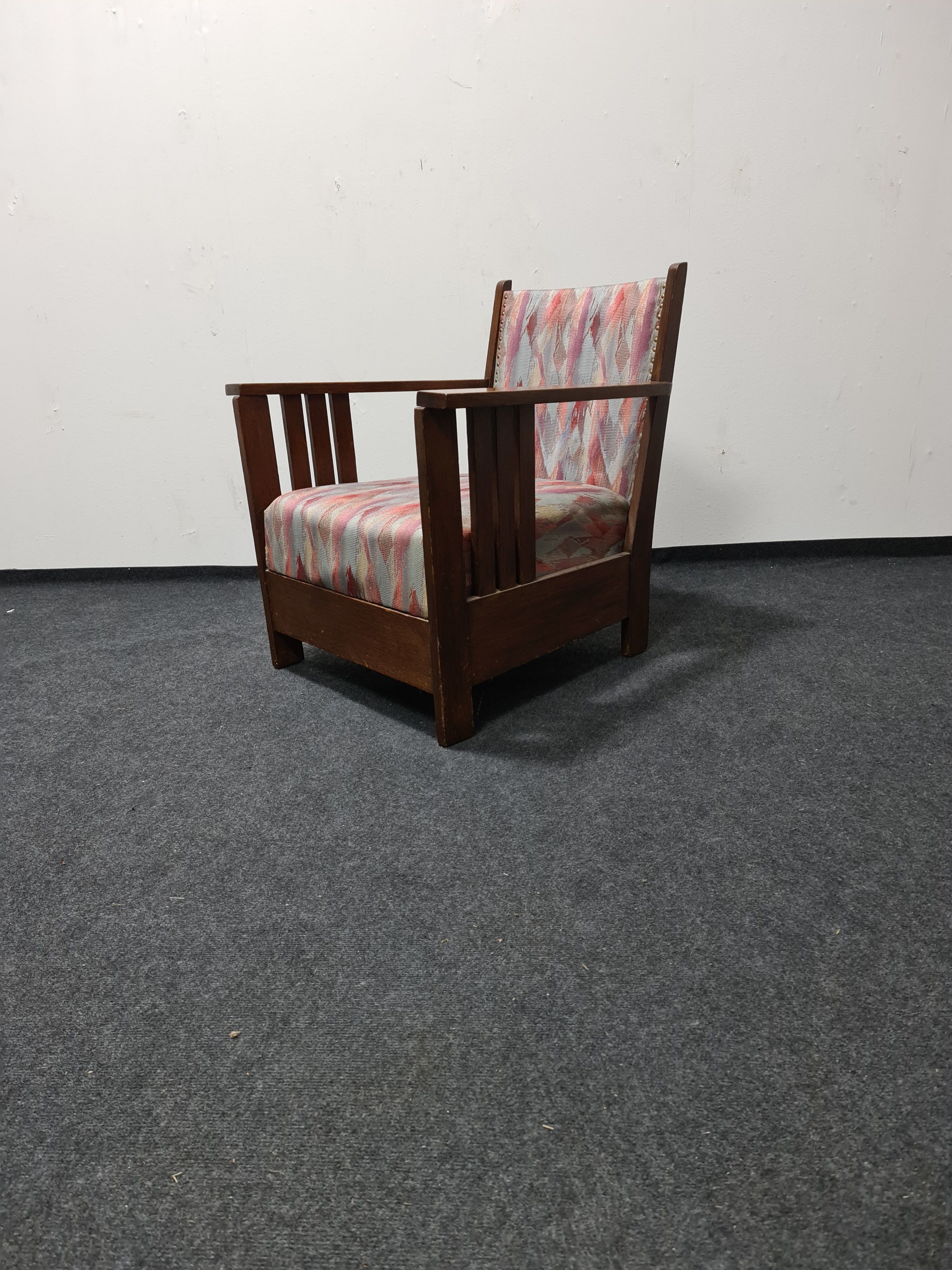 Vintage Art Deco style arm chair