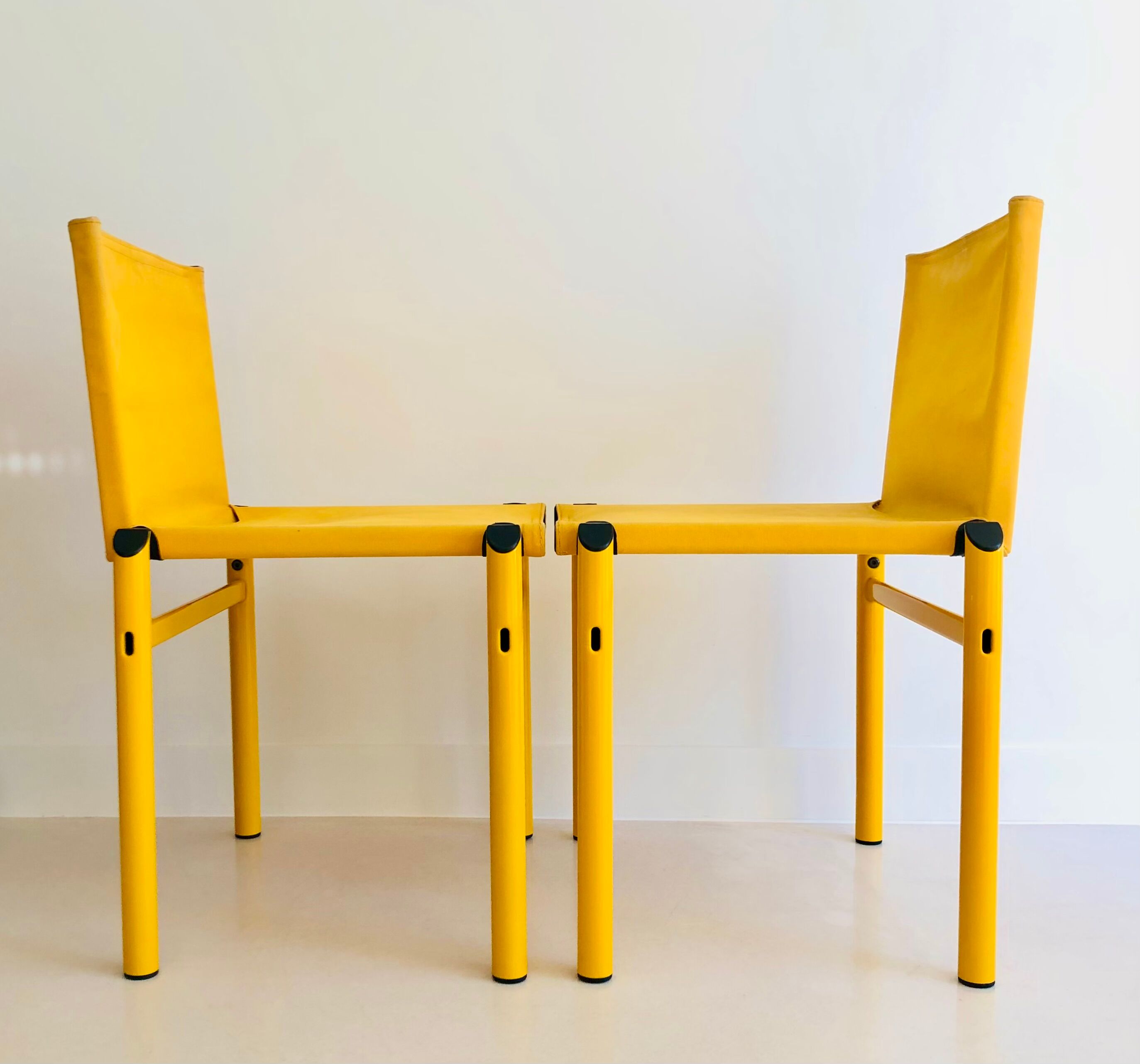 Chairs "Mastro" by Afra and Tobia Scarpa for Molteni, Italy 80s