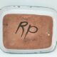 Ravier Robert Picault ceramic geometric decoration