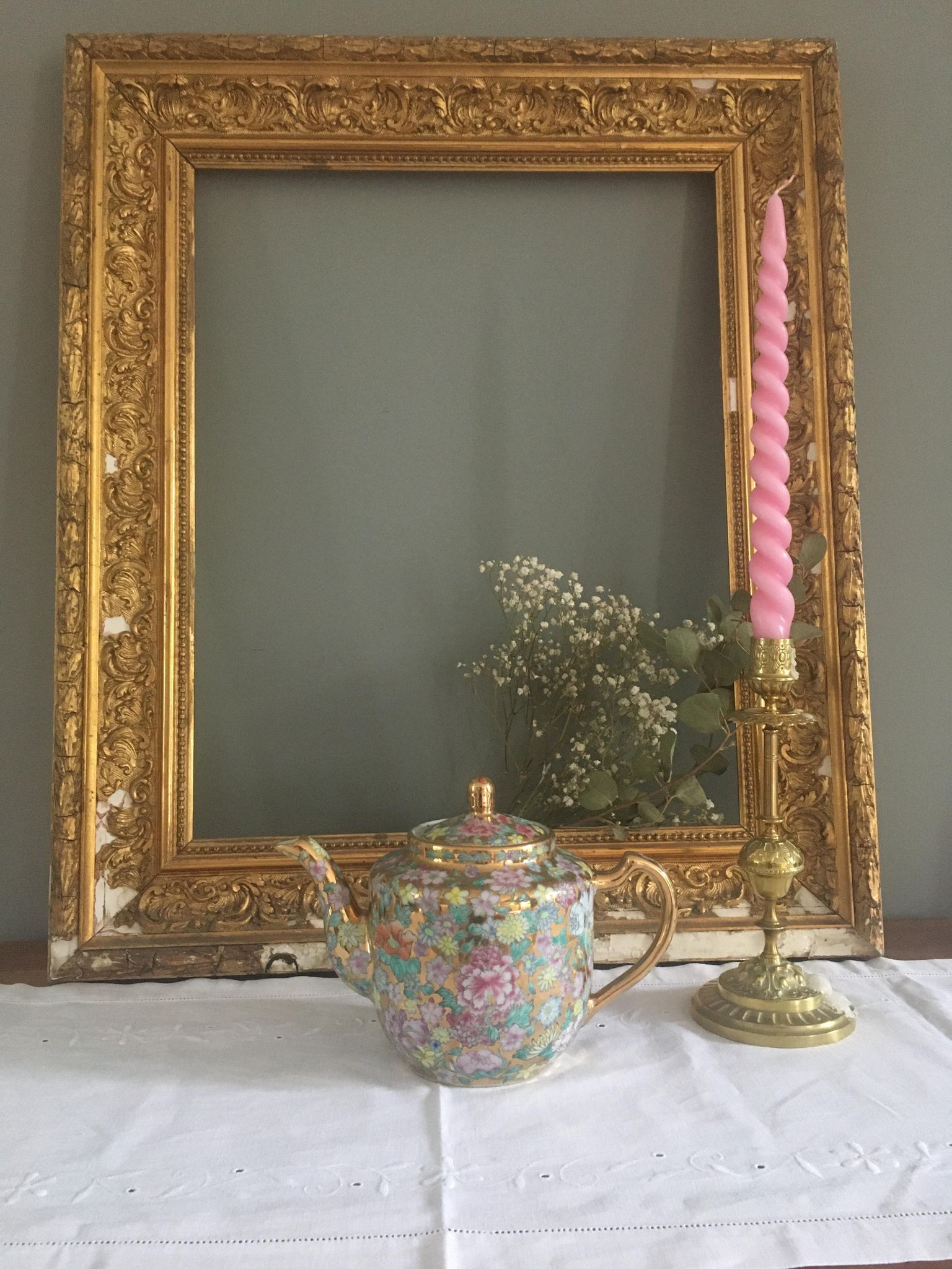 Chinese porcelain teapot XXth