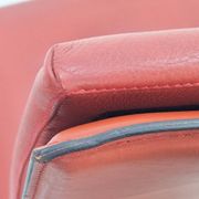 Mizar Chairs in Red Leather by Mateo Grassi, Italy, 1980s, Set of 2