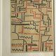 Elie dayan, untitled (abstract composition 5). felt pen on paper.