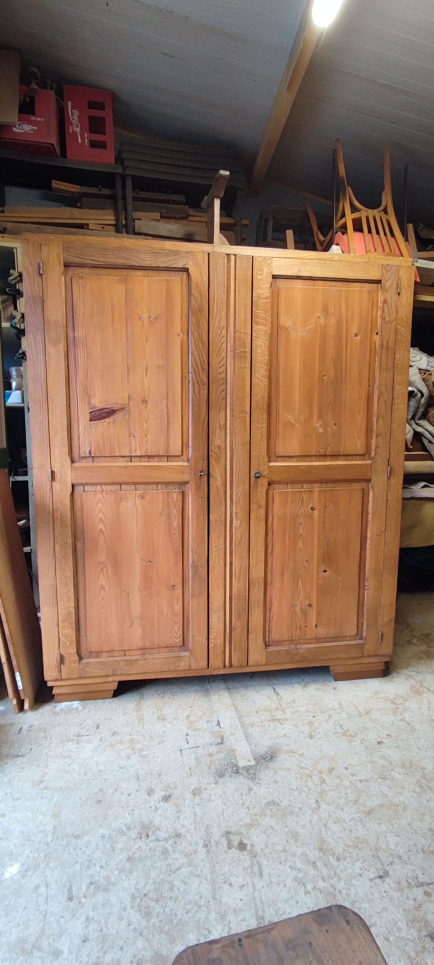 Antique wardrobe
