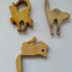 Vintage cat toy figure