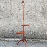 Wooden tripod floor lamp 1950