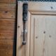 Pair of old molded communication doors