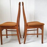 Suite of 4 chairs Jentique 1970 vintage