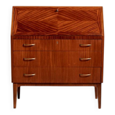 Scandinavian mahogany secretary, 1960s