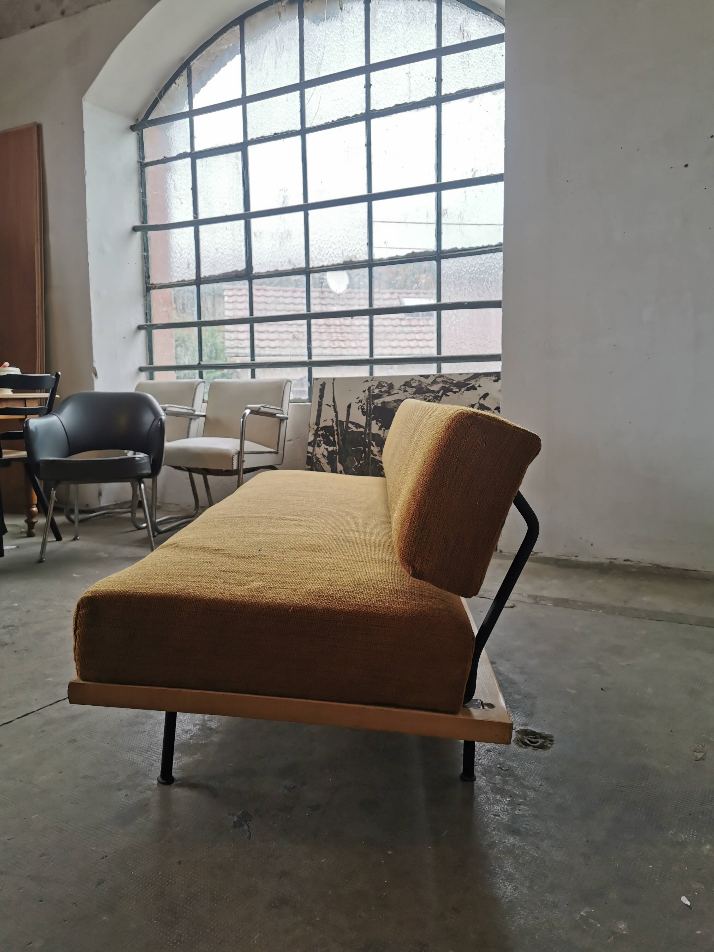 Bench, daybed from the 50s, by Joseph Pentenrieder