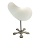 Lampe de table "Coco" design Aldo Cibic édition Foscarini - Métal gris & ve