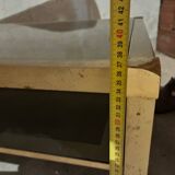 Vintage Italian brass coffee table – Mara – 1970s