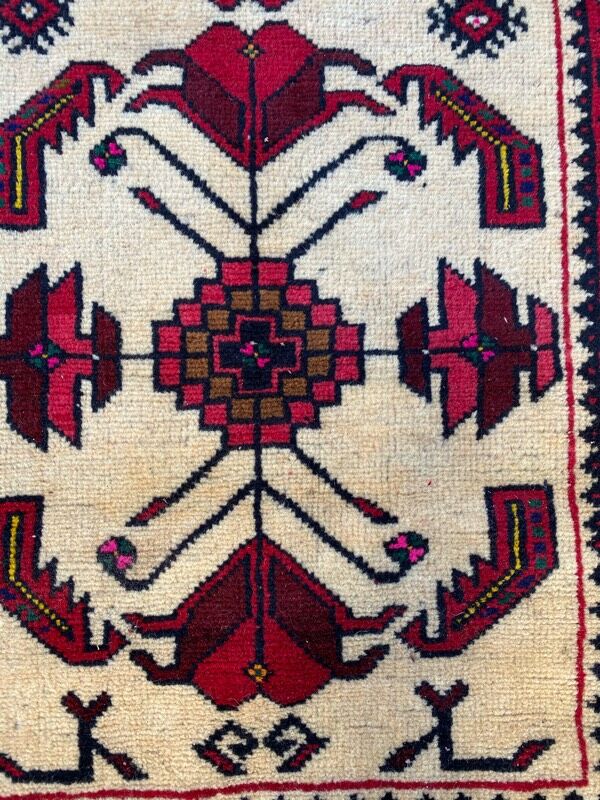 Vintage persian carpet belutch 97x187 cm