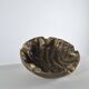 Vintage mid century brutalist brass ashtray