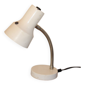 White vintage desk lamp