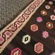 Tapis noir anatolien oushak kilim 305 x 173 cm