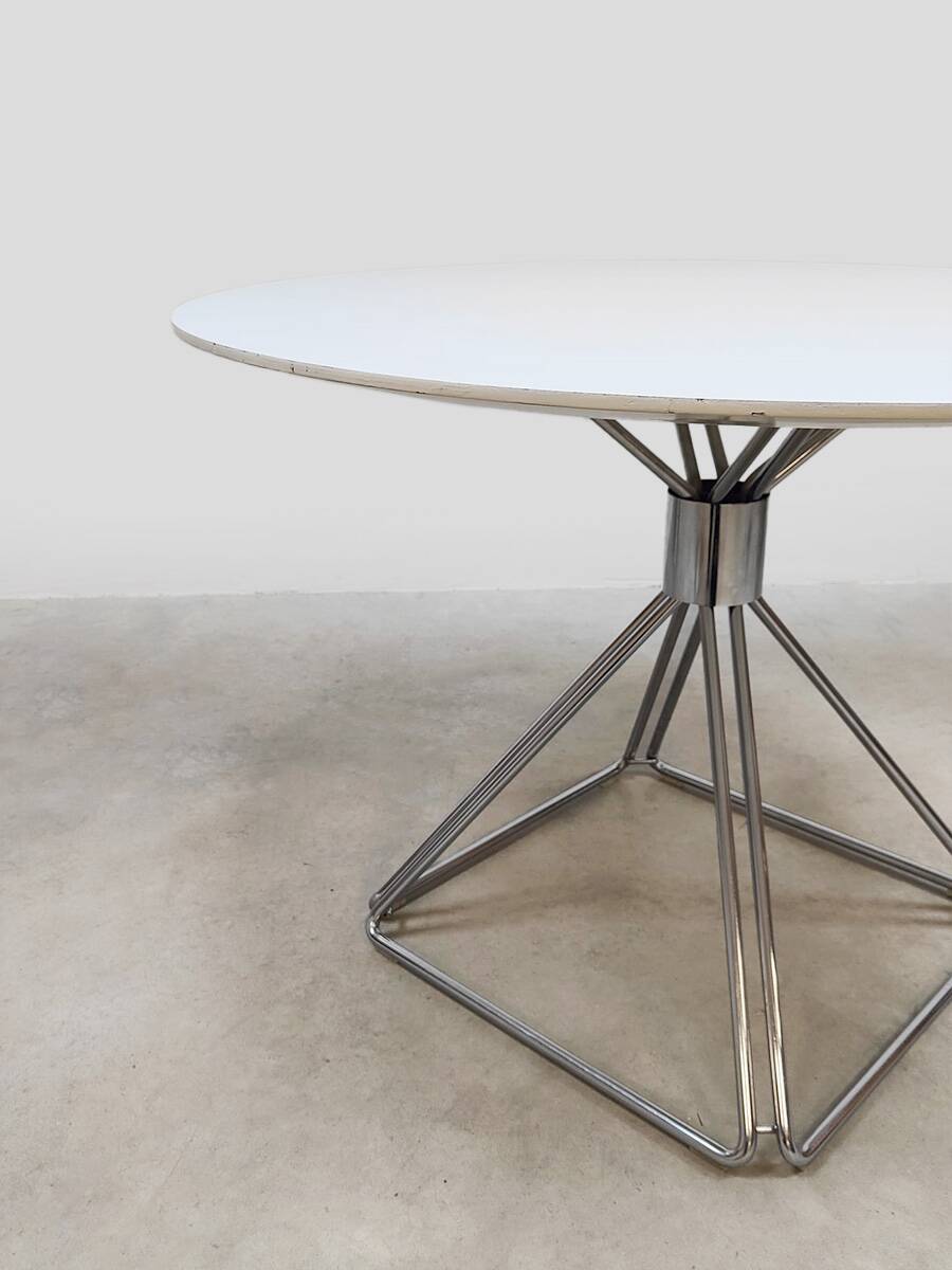 Vintage design Delta dining set table & chairs Rudi Verelst Novalux