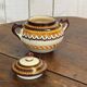 Quimper earthenware service from the 1930s-40s.