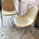 Set of 2 Eames chairs for Herman Miller fiberglass 1960-70's
