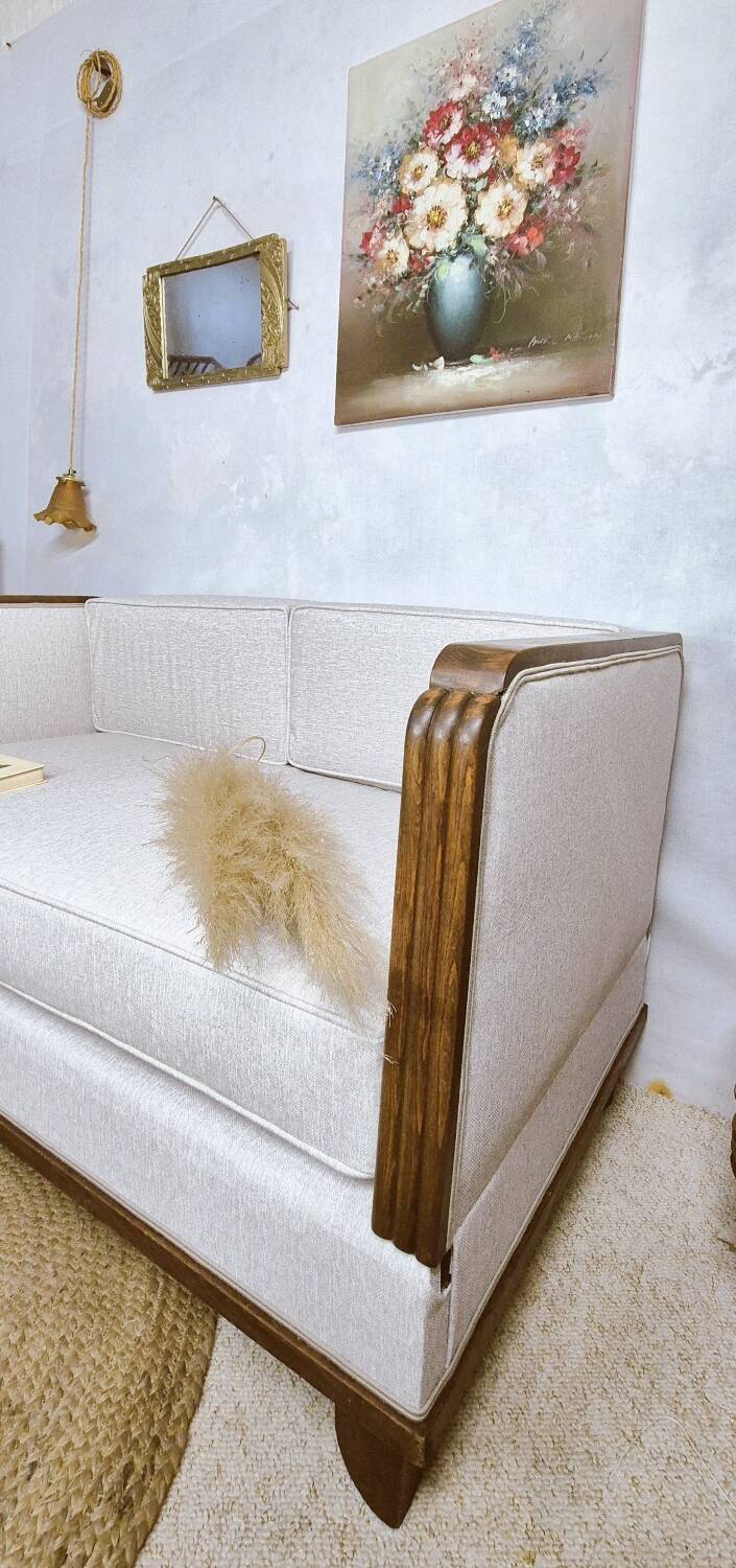 Banquette art déco hirondelle