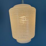 Vintage 60s opaline pendant light