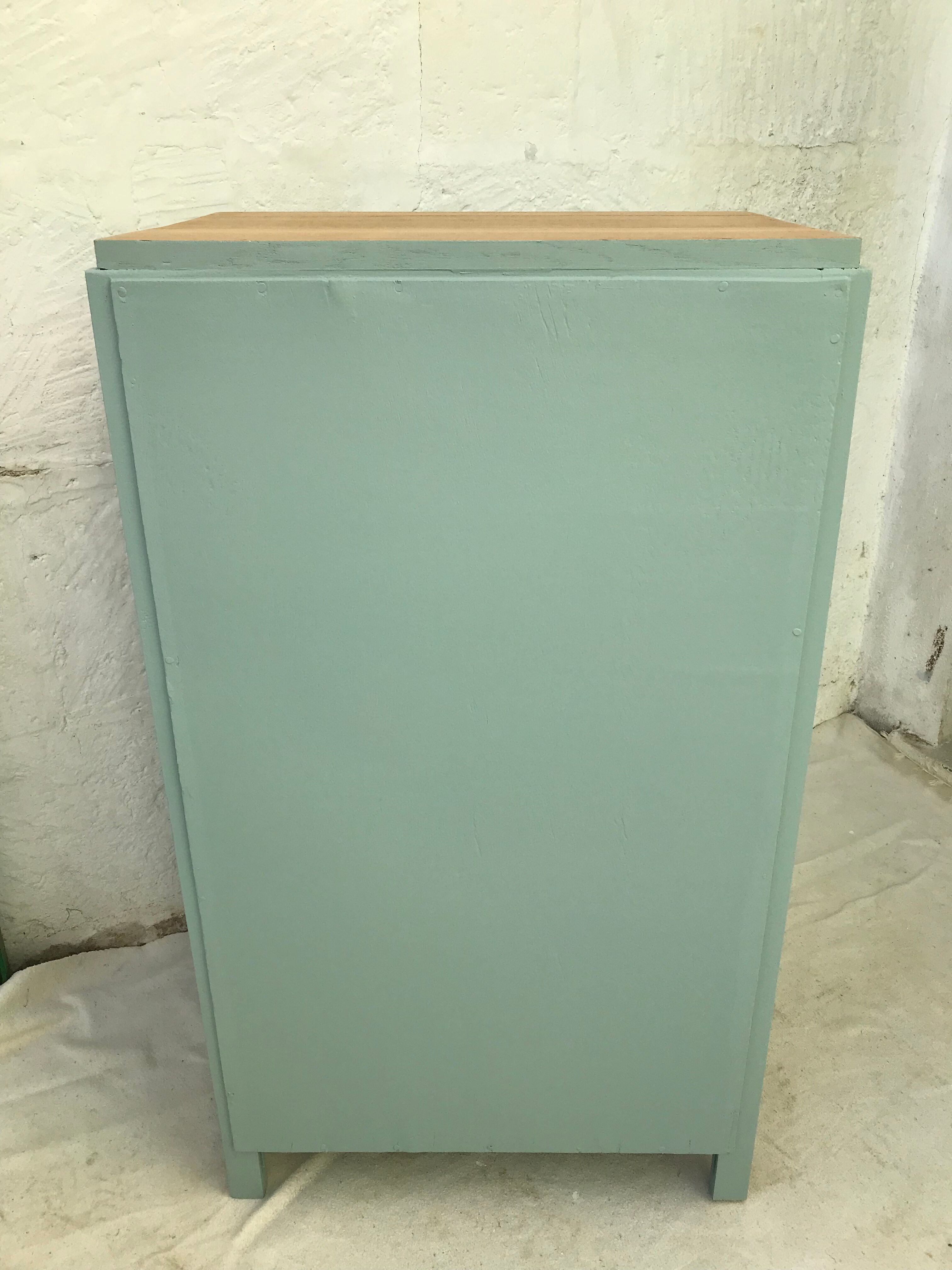 Art Deco sideboard 1 door Almond Green from Ressources