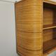 Vitrine murale rotin 60'