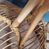 Rattan lemon chair 1960