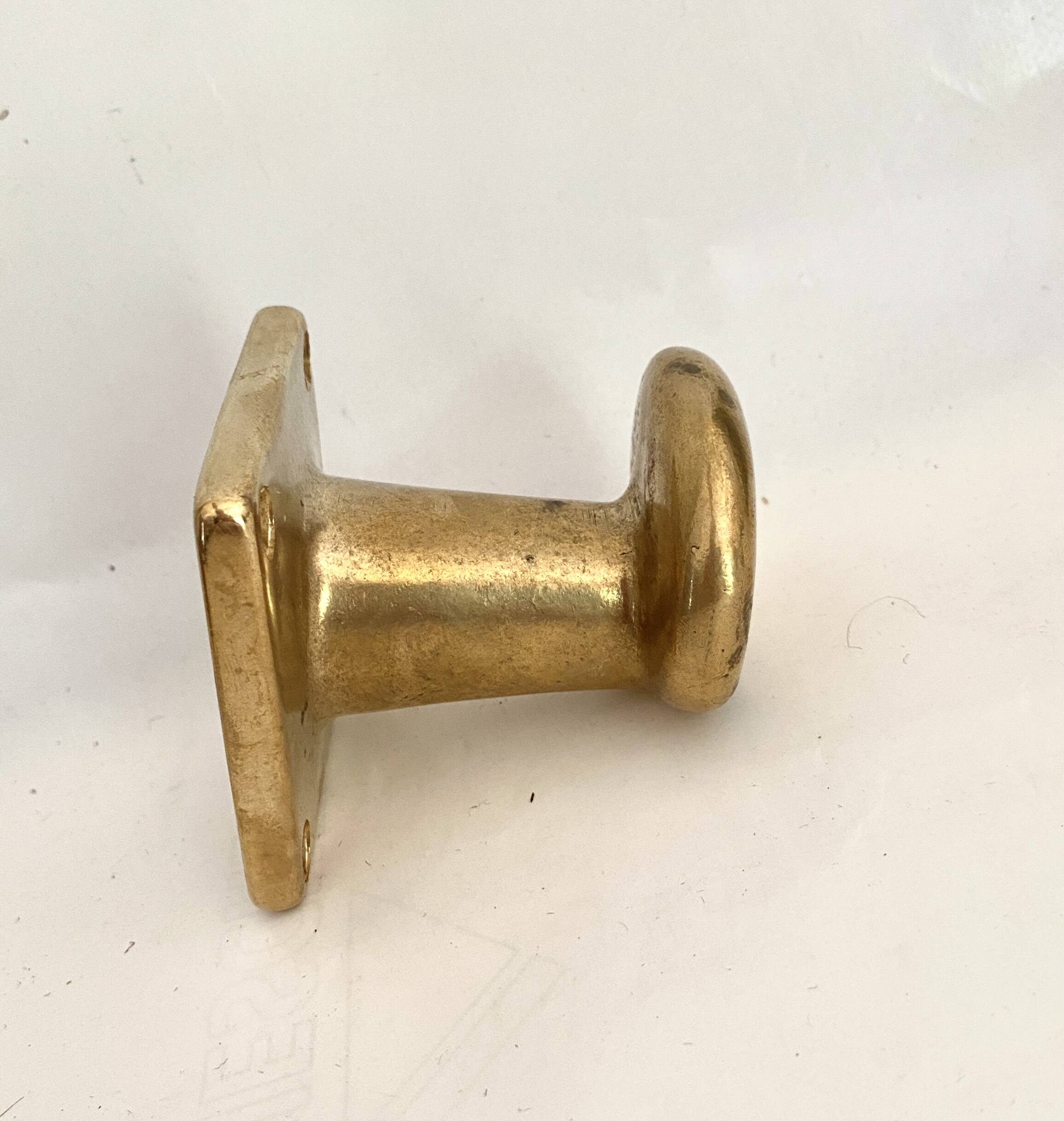 Brass coat hook