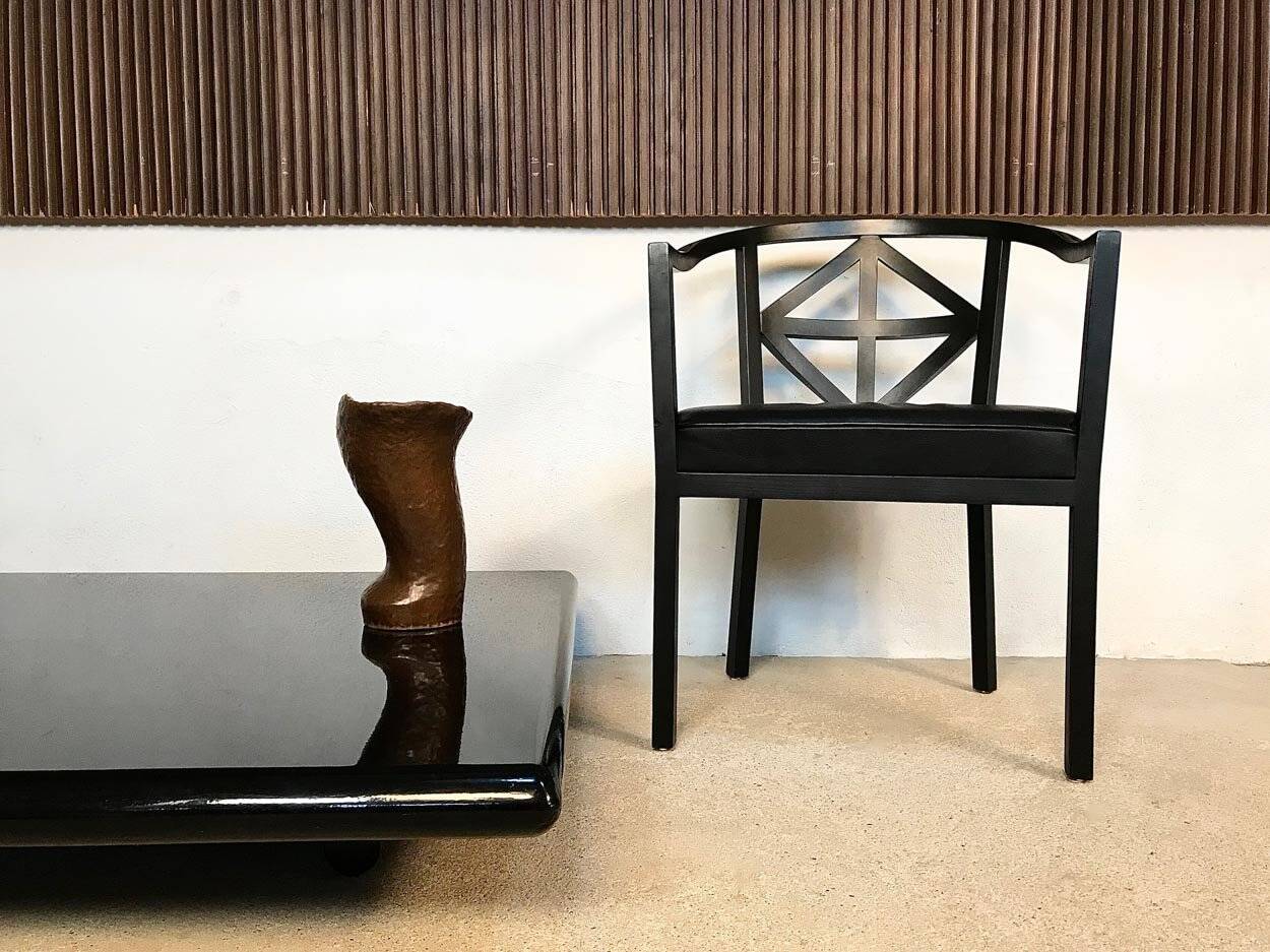 Sculptural studio ceramic art vase from Atelier Sorembe, Germany 1970s