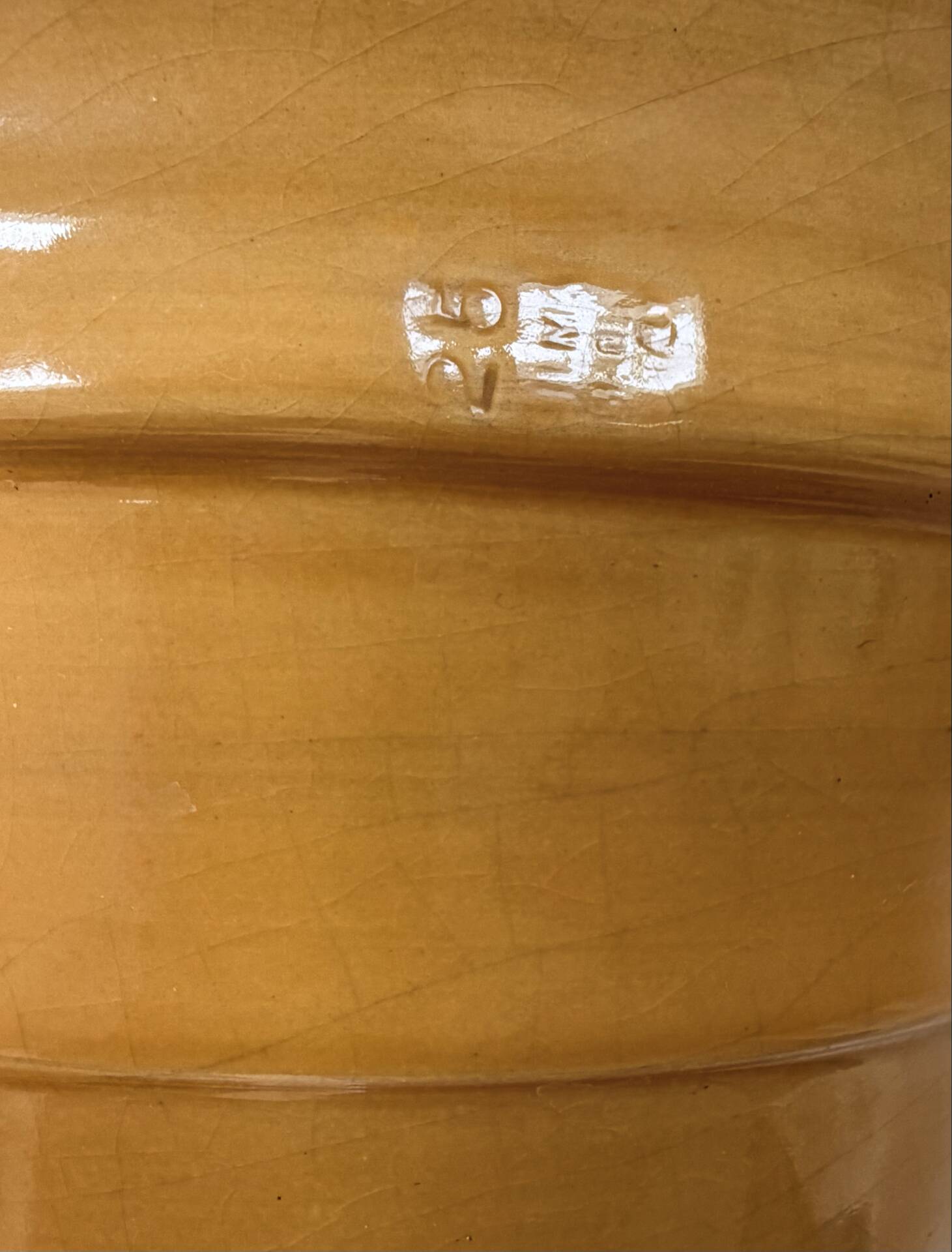 Italian garden pot silma from the 1970s