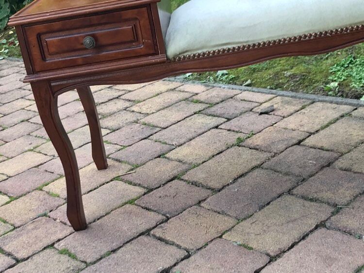 Vintage telephone table & bench, 1960s