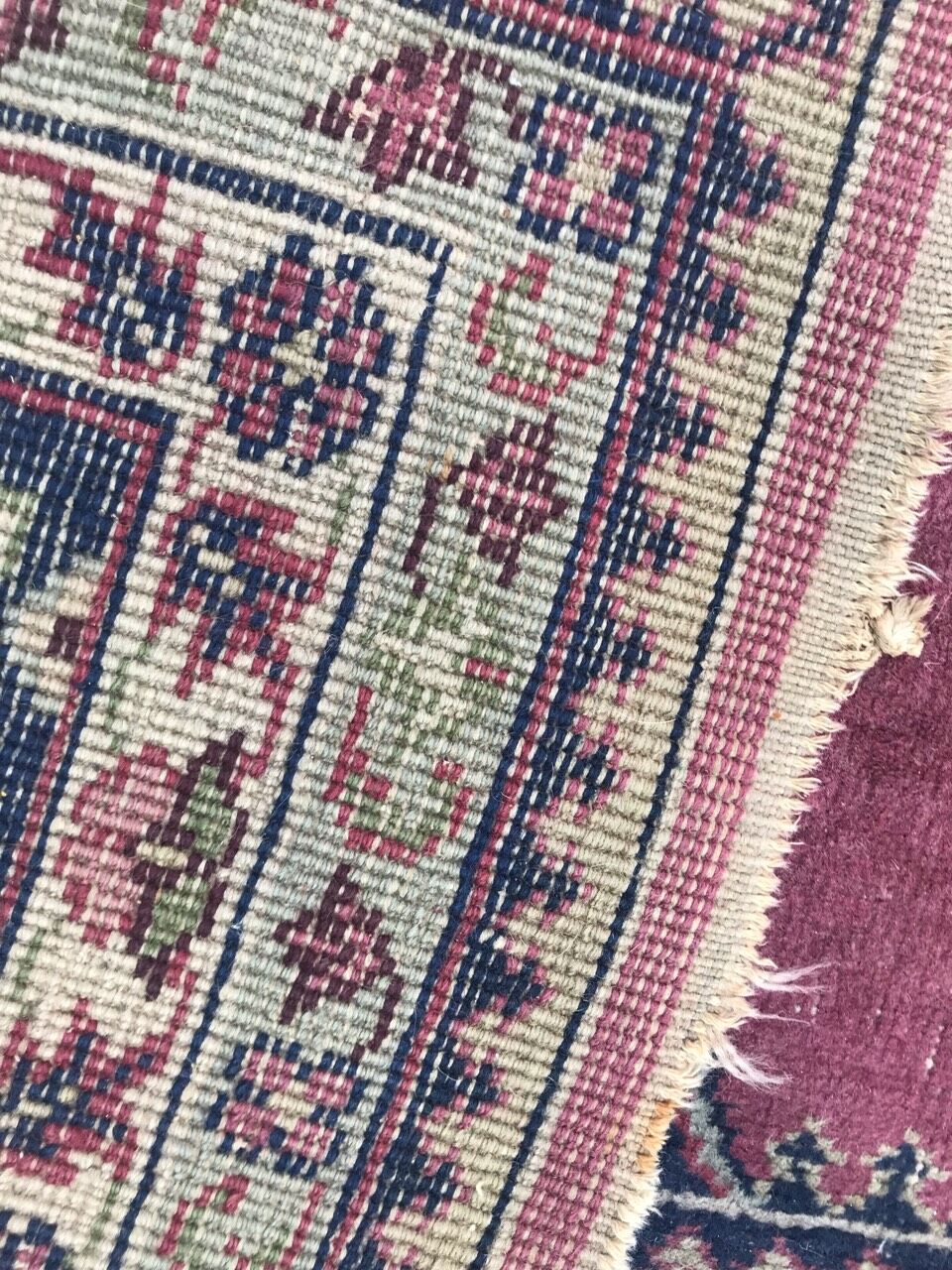 Turkish carpet former Sparta handmade 273 x 390 cm