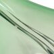 Vintage Green Crystal Bowl Val Saint Lambert 1960s