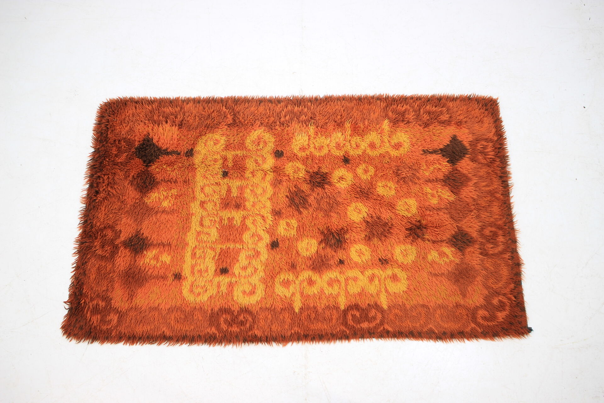 1970s egerya danish mid-century wool rug