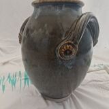 Ceramic vase with sign underneath