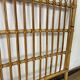 Vintage bamboo and rattan headboard