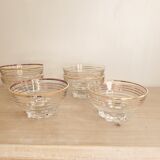 10 coupelles verrines en verre