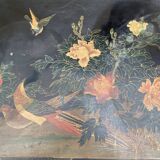 Chinese furniture console 1960 lase wood