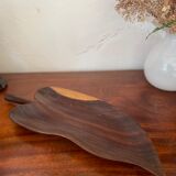 Empty vintage wooden pocket