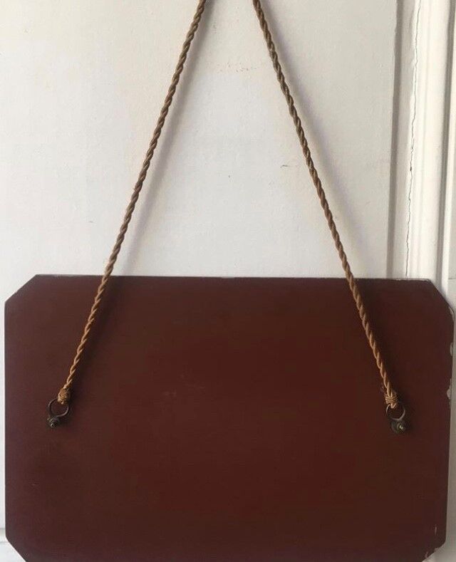 Barbier style mirror to hang - 45x30cm