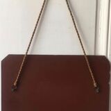 Barbier style mirror to hang - 45x30cm