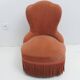Fauteuil crapaud vintage
